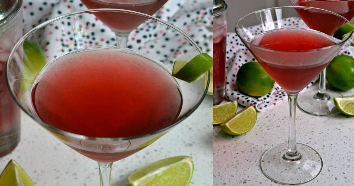 Cosmopolitan Cocktail Recipe Small Town Woman
