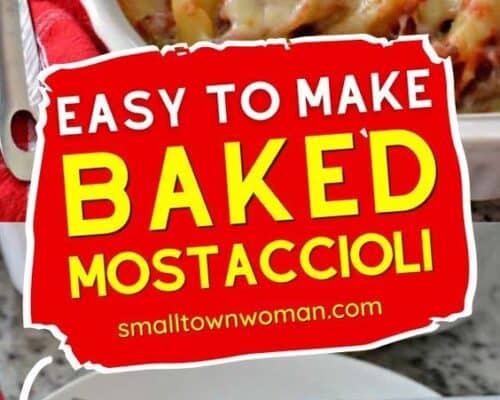 Baked Mostaccioli