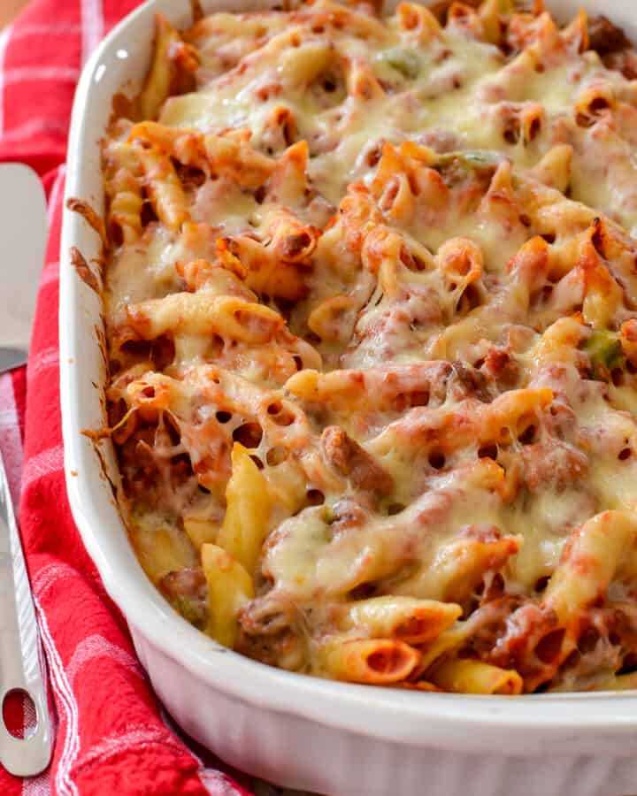 Baked Mostaccioli