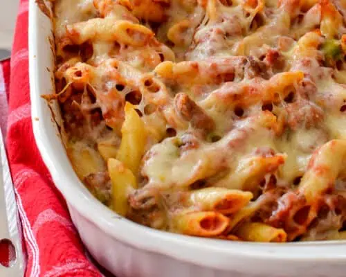 Baked Mostaccioli