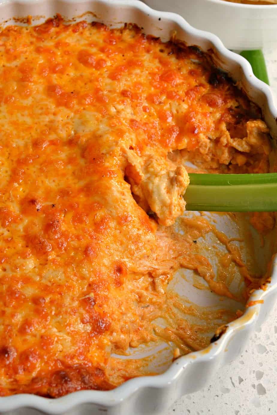 Franks Red Hot Buffalo Chicken Dip is a real crowd pleaser. 