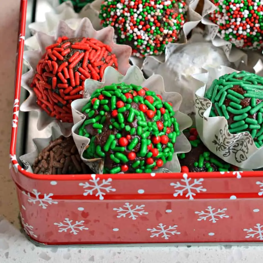 These fun and festive Rum Balls are quick to come together, taste delicious and perfect for any special occasion or holiday.