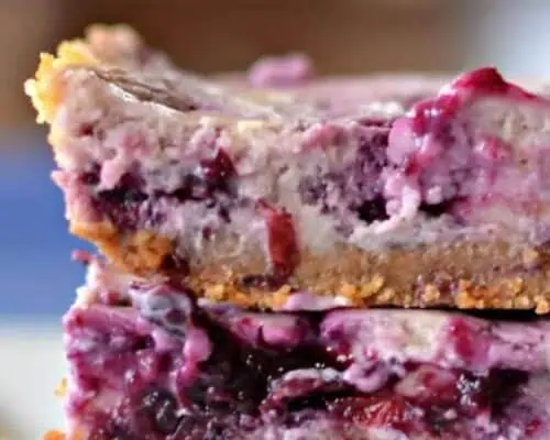 Blueberry Cream Cheese Bars