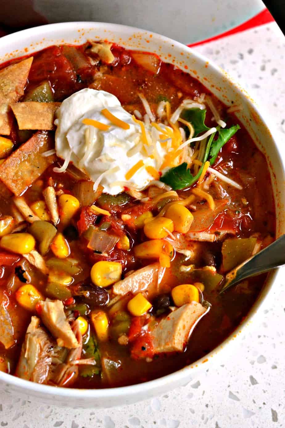Chicken Taco Soup (Ready in Under 30 Minutes)