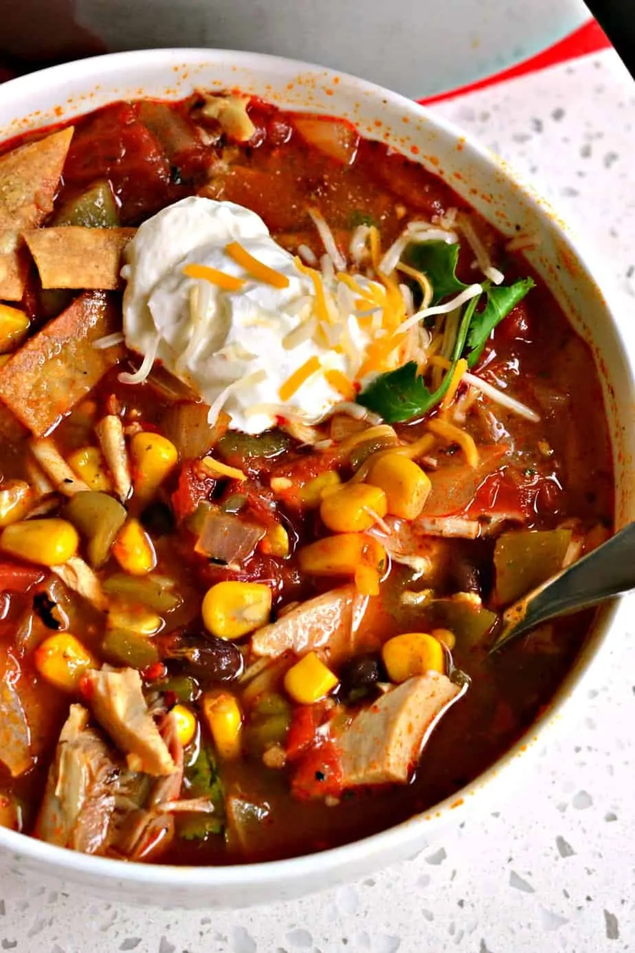 How to Make Chicken Taco Soup