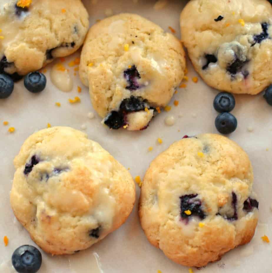 Blueberry Cream Cheese Bars - Small Town Woman