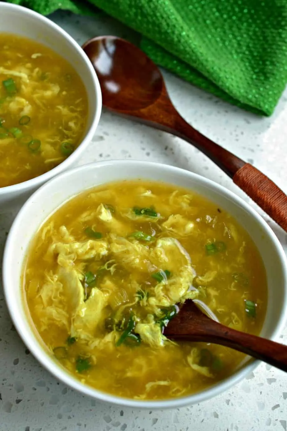This Egg Drop Soup is made with all natural ingredients and without artificial flavors or colors.