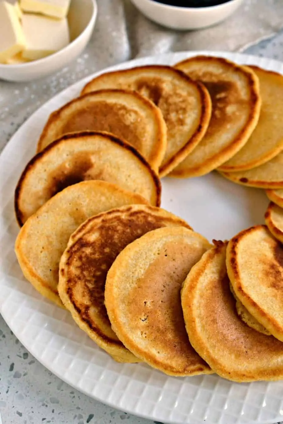 Cornbread lovers consider yourself warned because these little Johnny Cakes (also known as hoe cakes) are so tasty.