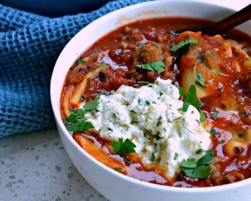 Lasagna Soup