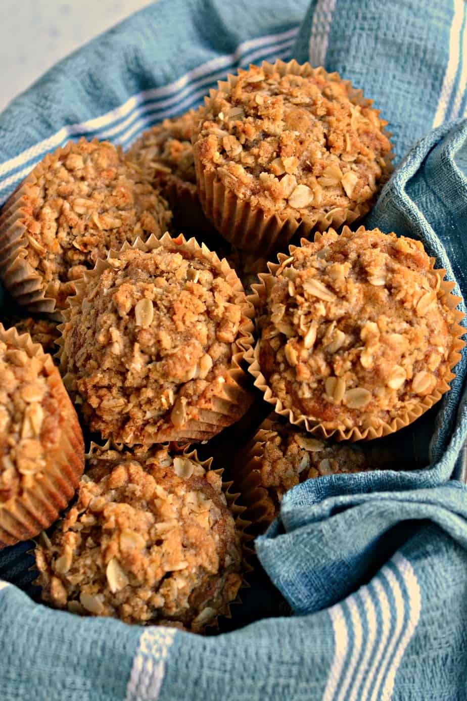 I love to serve these Oatmeal Muffins at holiday brunches. 
