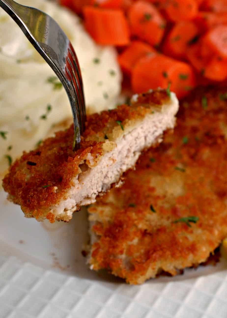 Pork Schnitzel (Crispy Fried Boneless Pork Chops)
