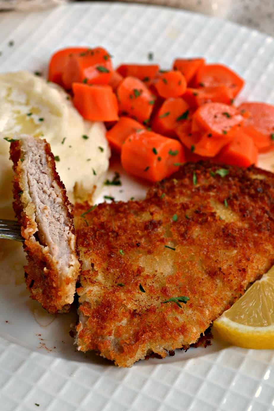 Pork Schnitzel (Crispy Fried Boneless Pork Chops)