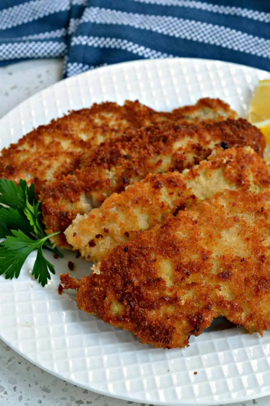 Crispy Pork Schnitzel is a family favorite and even loved by my picky eaters. 