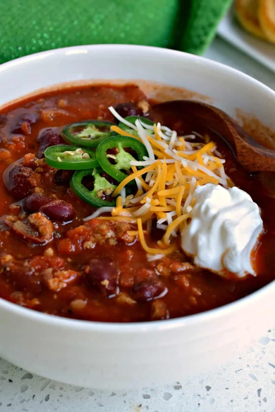 Make a big hot pot of Turkey Chili today and get ready to hear the accolades.