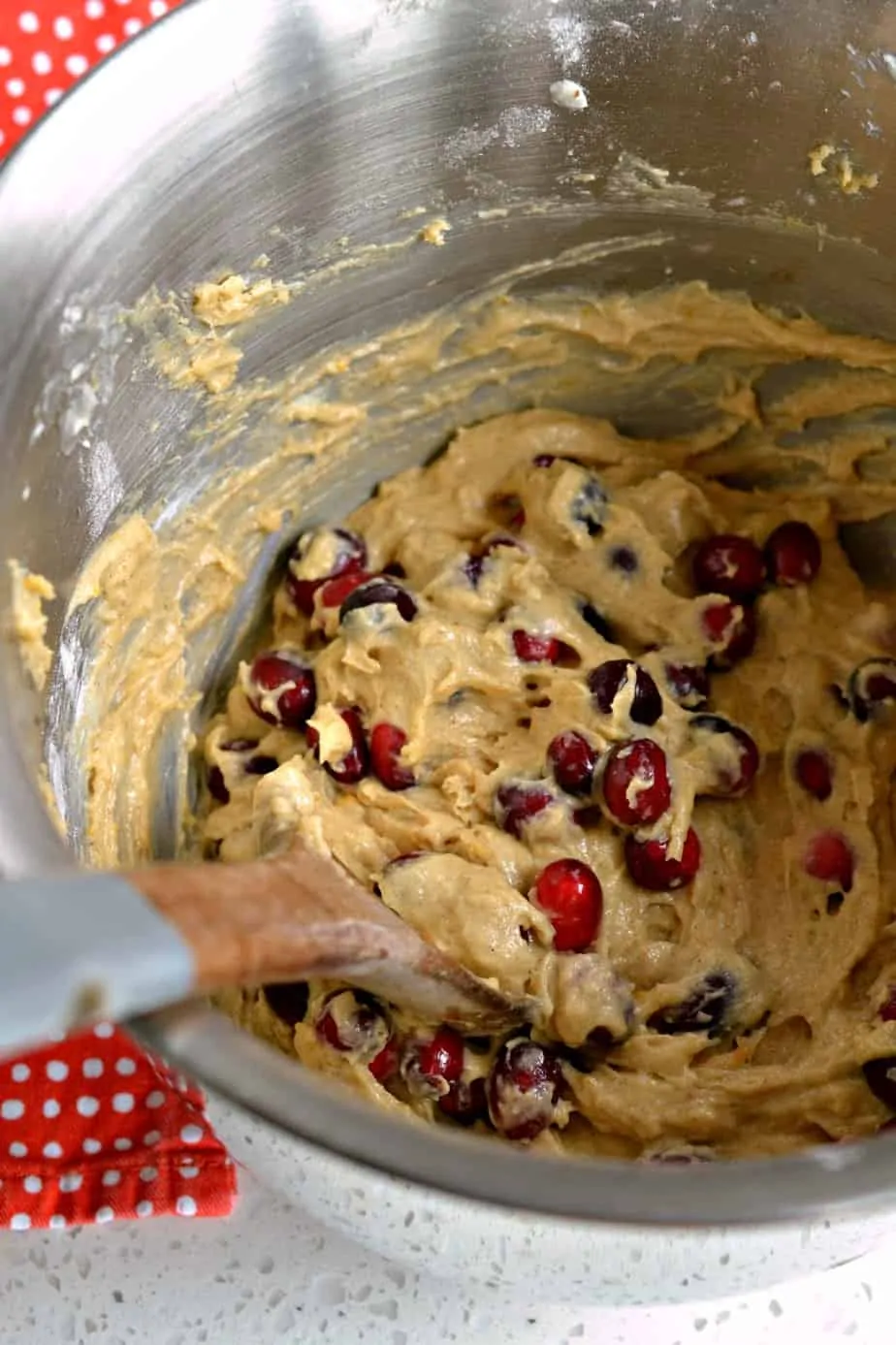 Cranberry Orange Muffins are full of fresh cranberries and orange zest and topped with a crisp layer of turbinado sugar. 