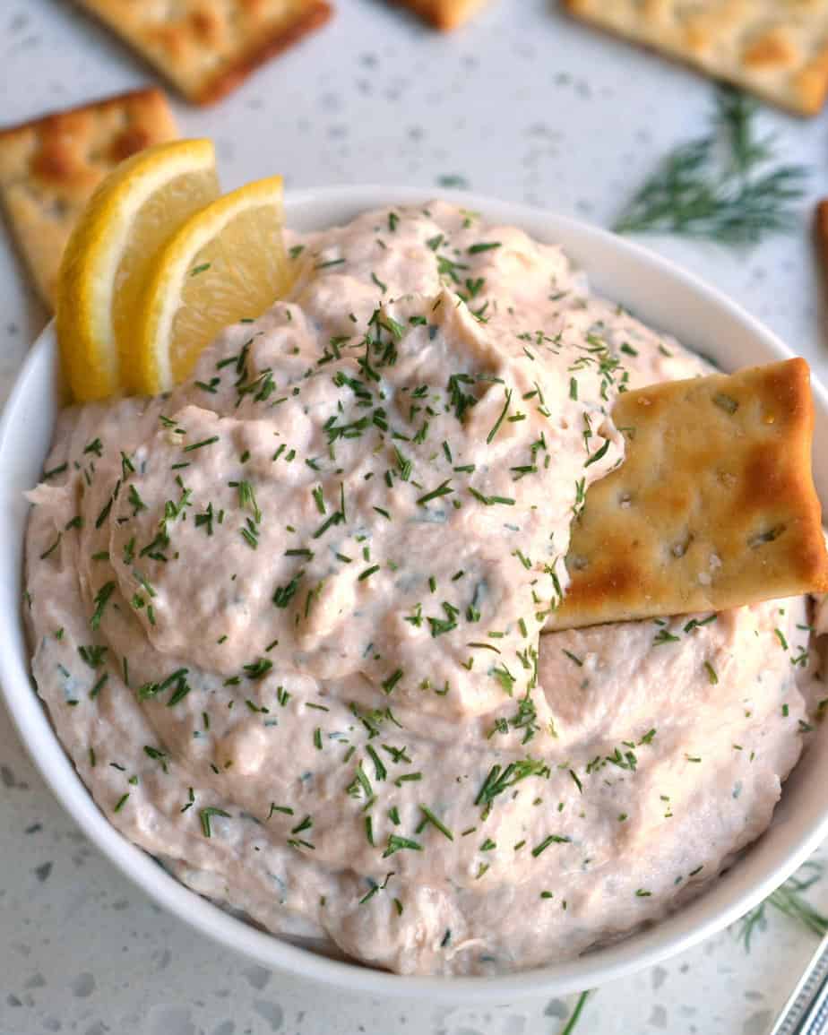 Easy Smoked Salmon Dip Small Town Woman