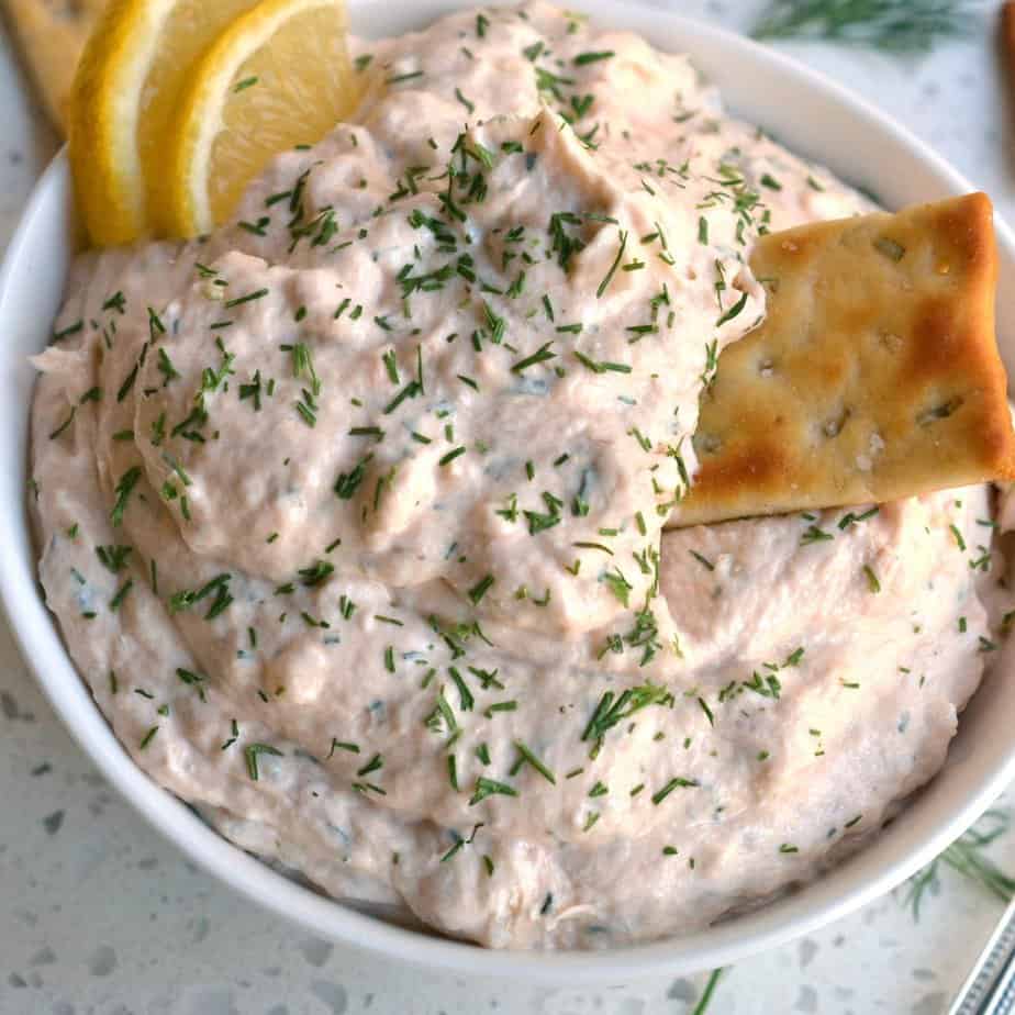 Easy Smoked Salmon Dip Small Town Woman