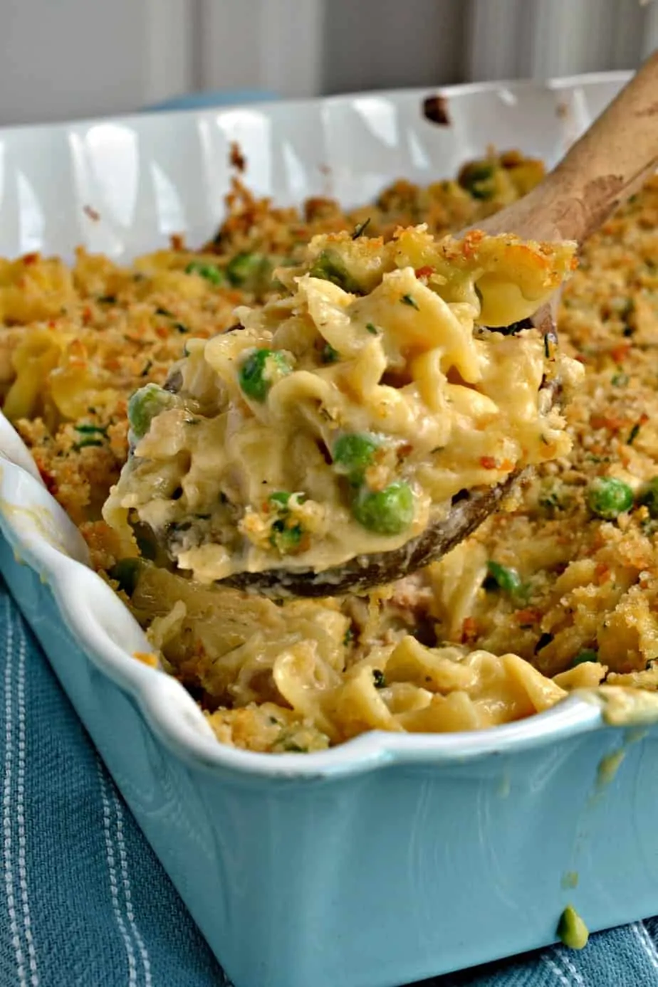 This Tuna Noodle Casserole is one of my husband's favorites and one the whole family enjoys.