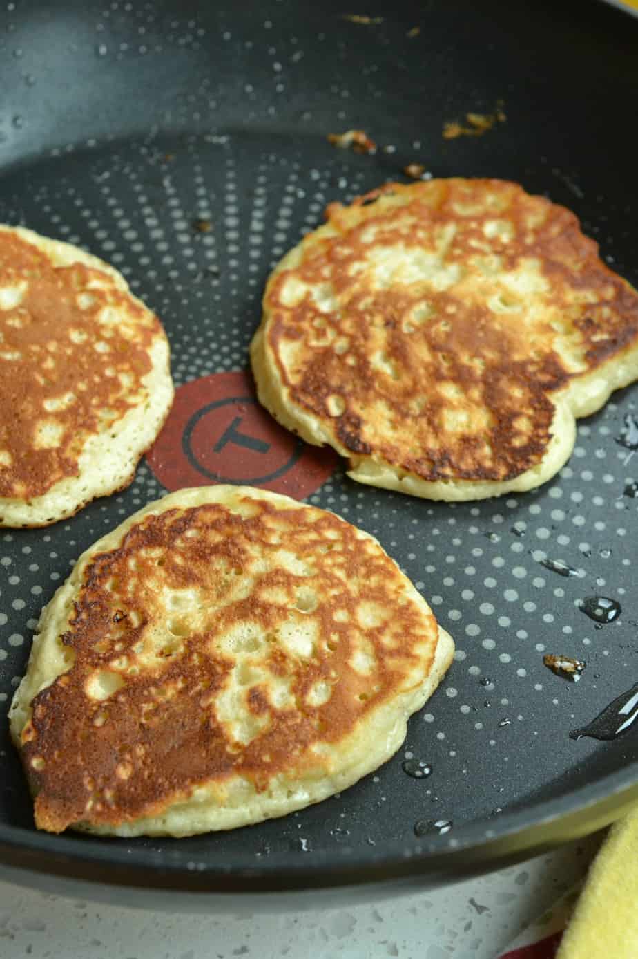 Homemade Banana Pancakes | Small Town Woman
