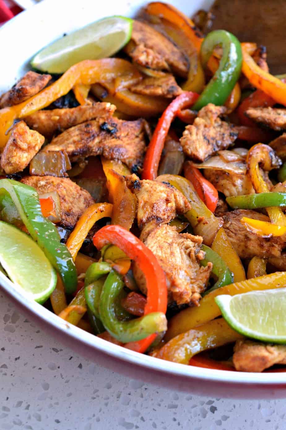 You are going to love these easy, delicious and flavorful Chicken Fajitas. 
