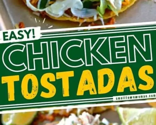 Chicken Tostadas