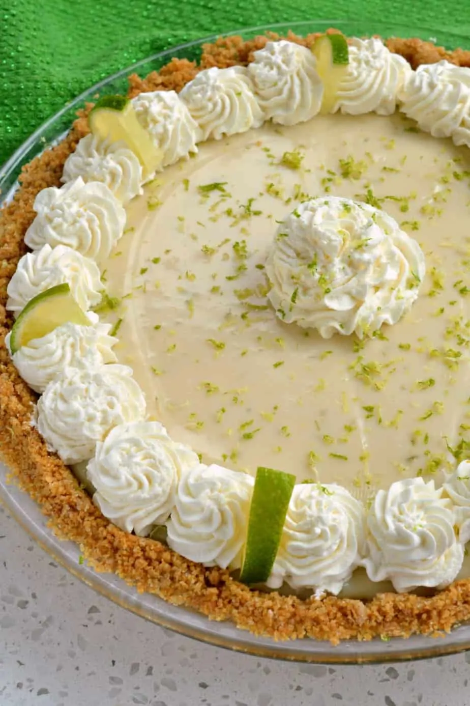 This easy key lime pie will quickly become a family favorite for birthdays, holidays and potlucks.