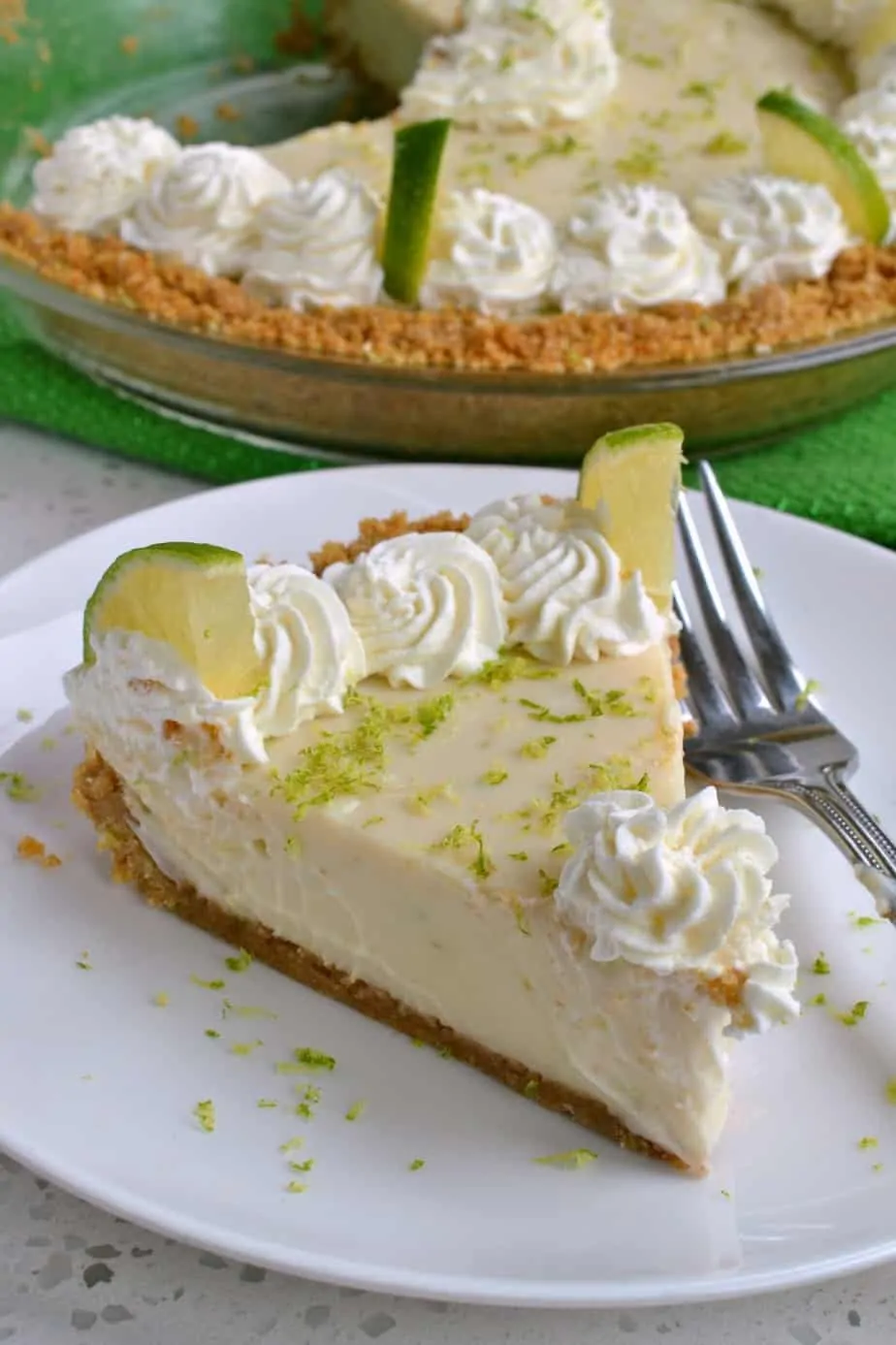 There is nothing quite as scrumptious as a fresh homemade Key Lime Pie.