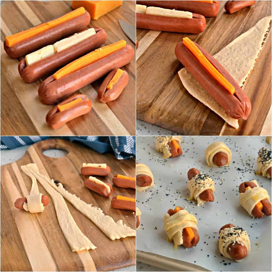 How to make Pigs in a Blanket