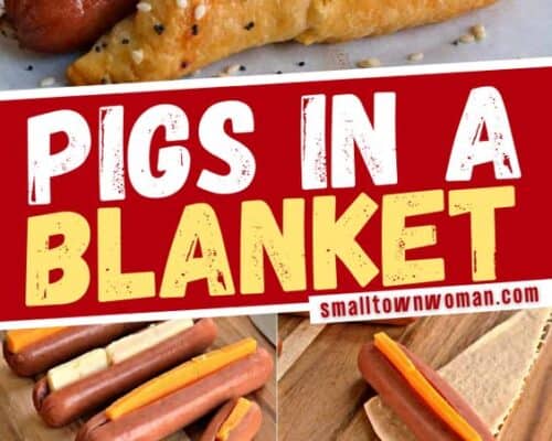 Easy Pigs in a Blanket (Both Full Size and Mini Party Dogs)