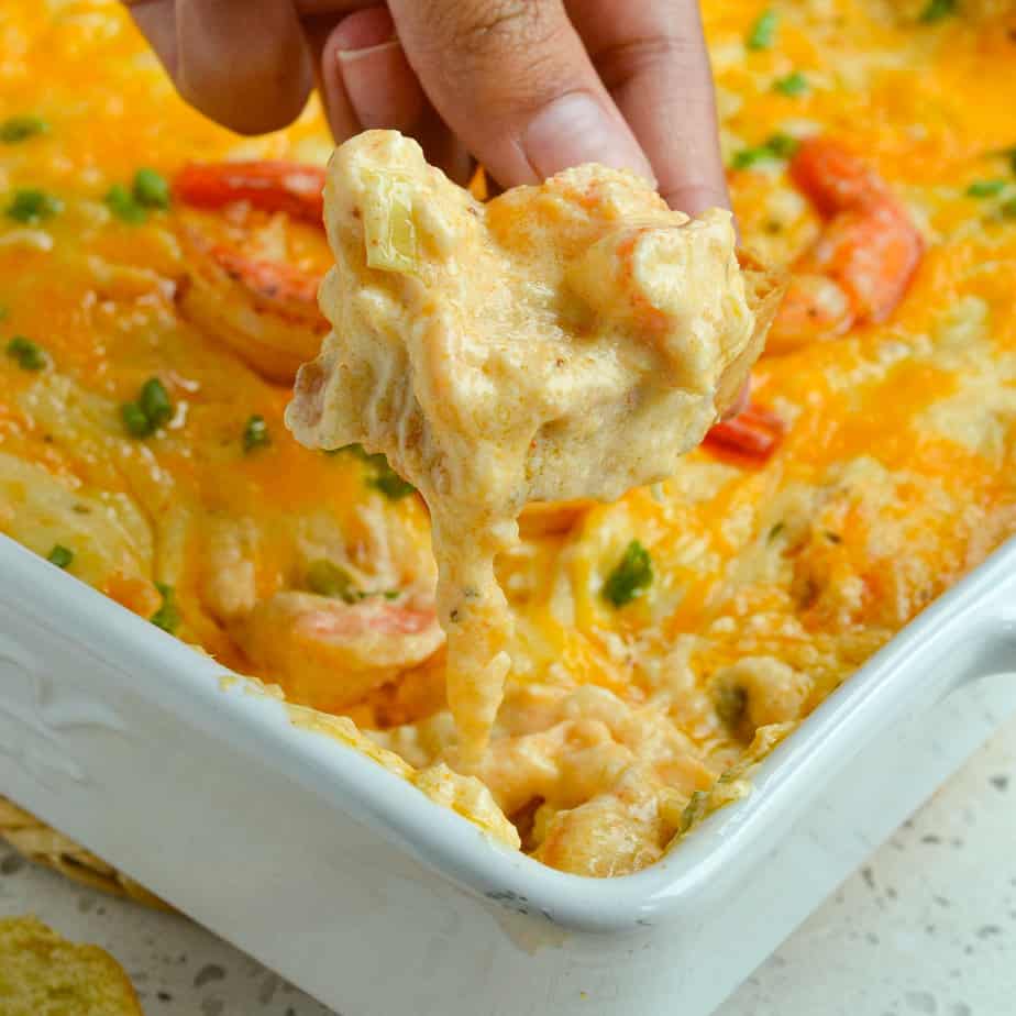 Hot Shrimp Dip [www.smalltownwoman.com]