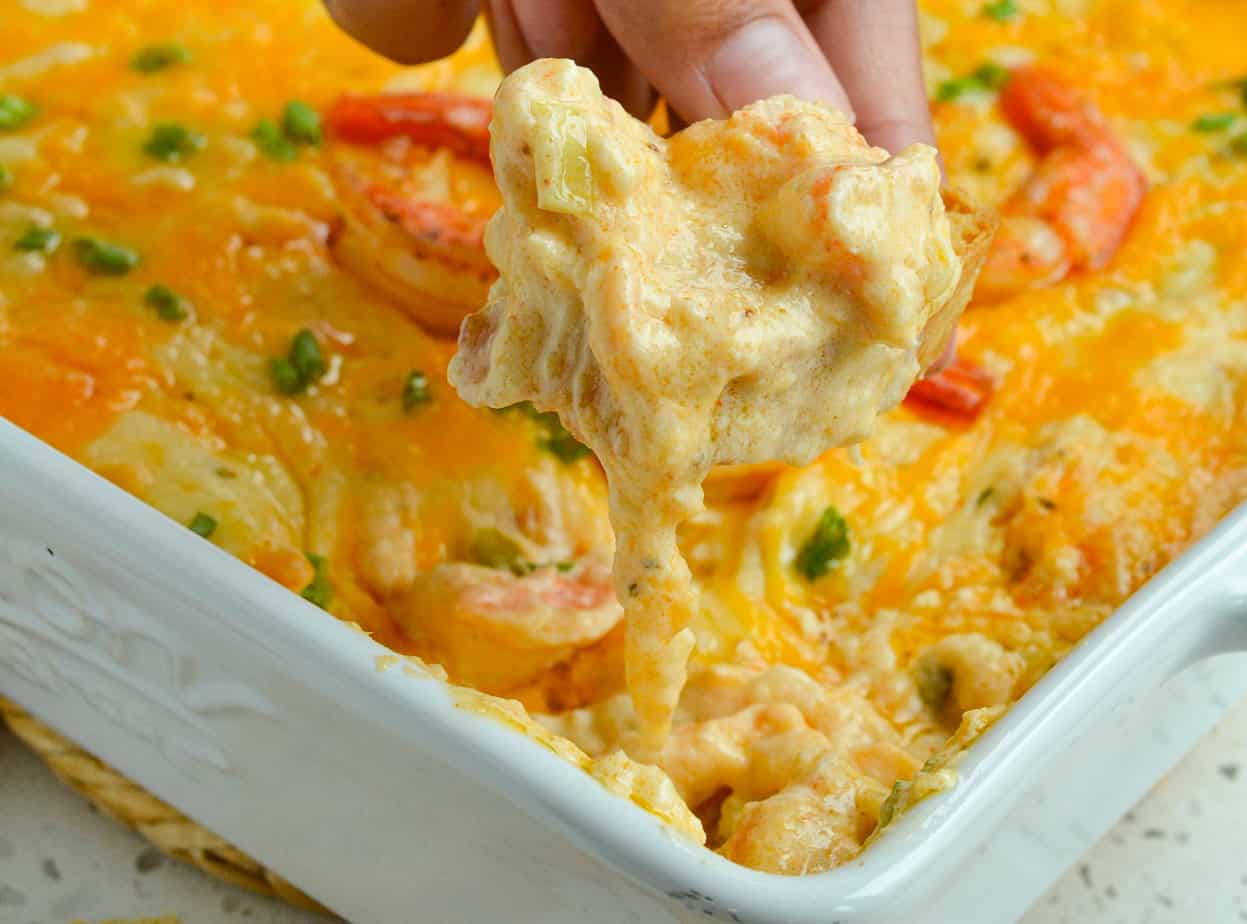 Crockpot Cheese Dip - Amanda's Cookin' - Dips & Spreads