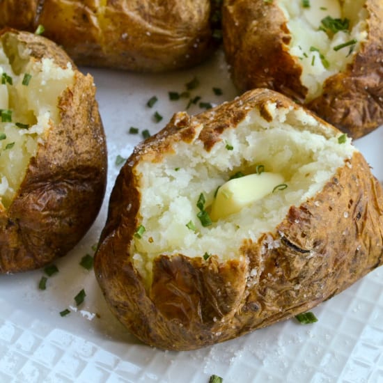 Air Fryer Baked Potatoes