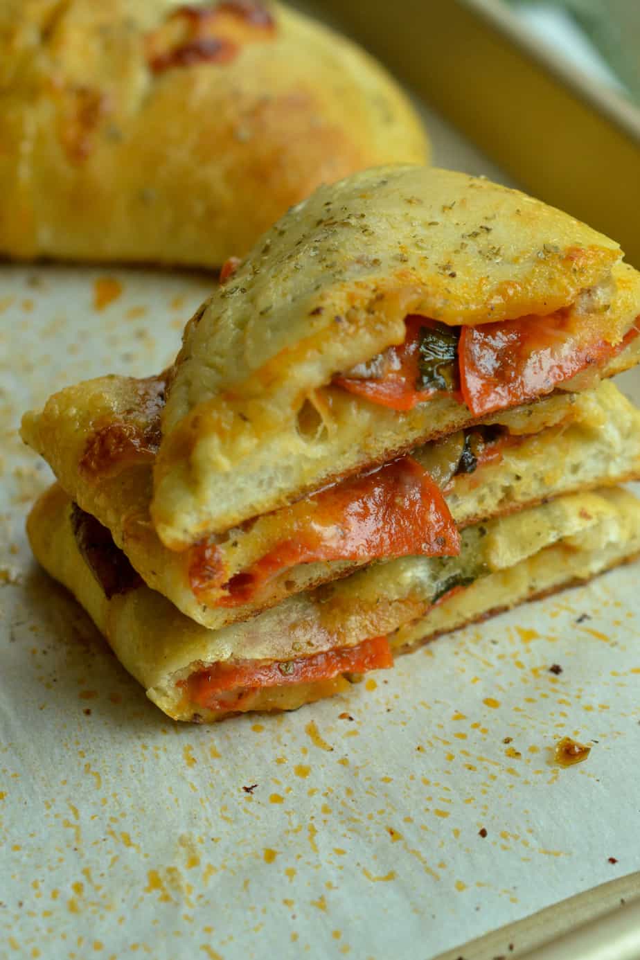 Homemade Calzone Recipe | Small Town Woman