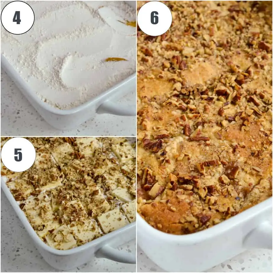 This easy to make Peach Dump Cake is in the oven in less than 15 minutes making it the perfect dessert for busy families. 