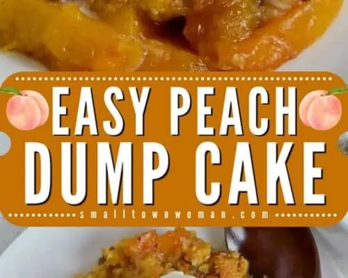 Peach Dump Cake