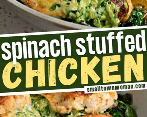 Spinach Stuffed Chicken Breasts