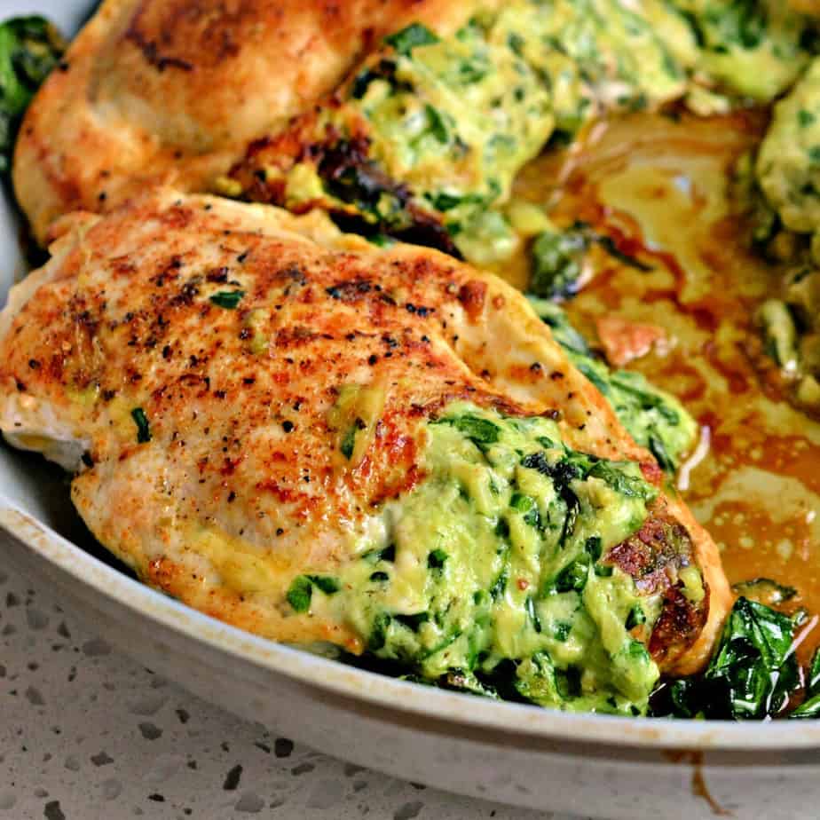 Spinach Stuffed Chicken