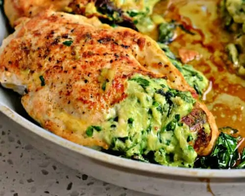 Spinach Stuffed Chicken Breast