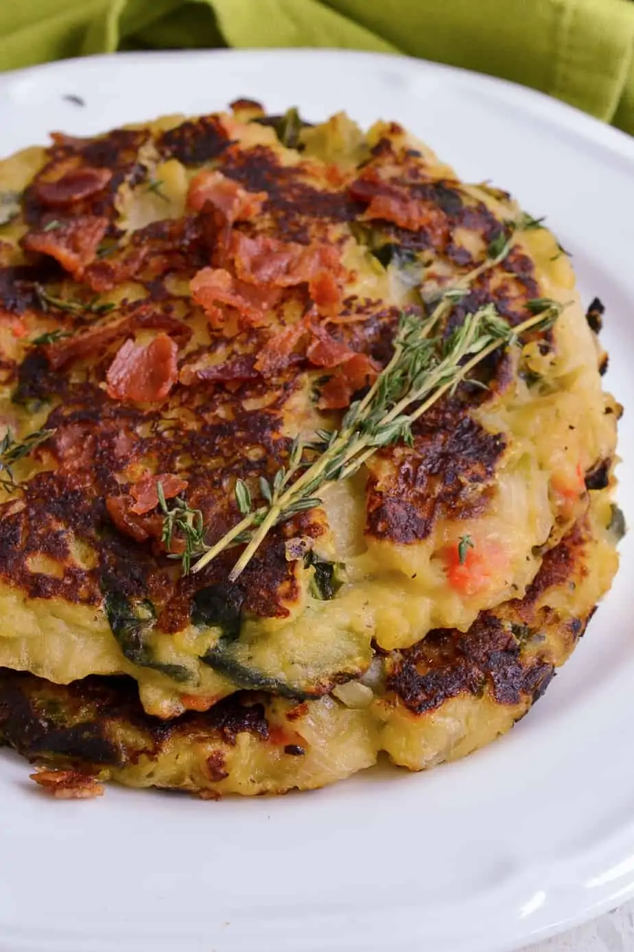 Schottische Kartoffelpuffer Mit Kohl Bubble And Squeak Patties ...