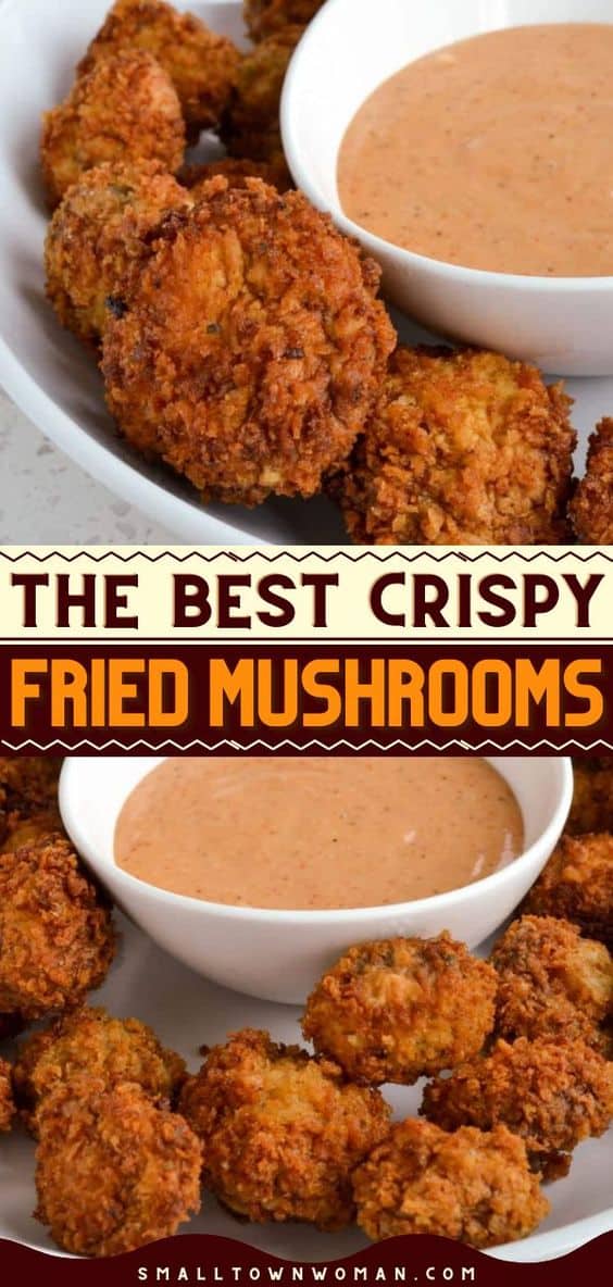 Easy Fried Mushrooms Recipe Small Town Woman