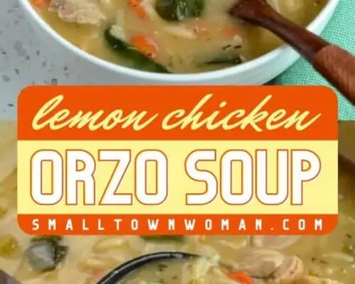 Lemon Chicken Orzo Soup