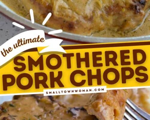 Smothered Pork Chops | Small Town Woman