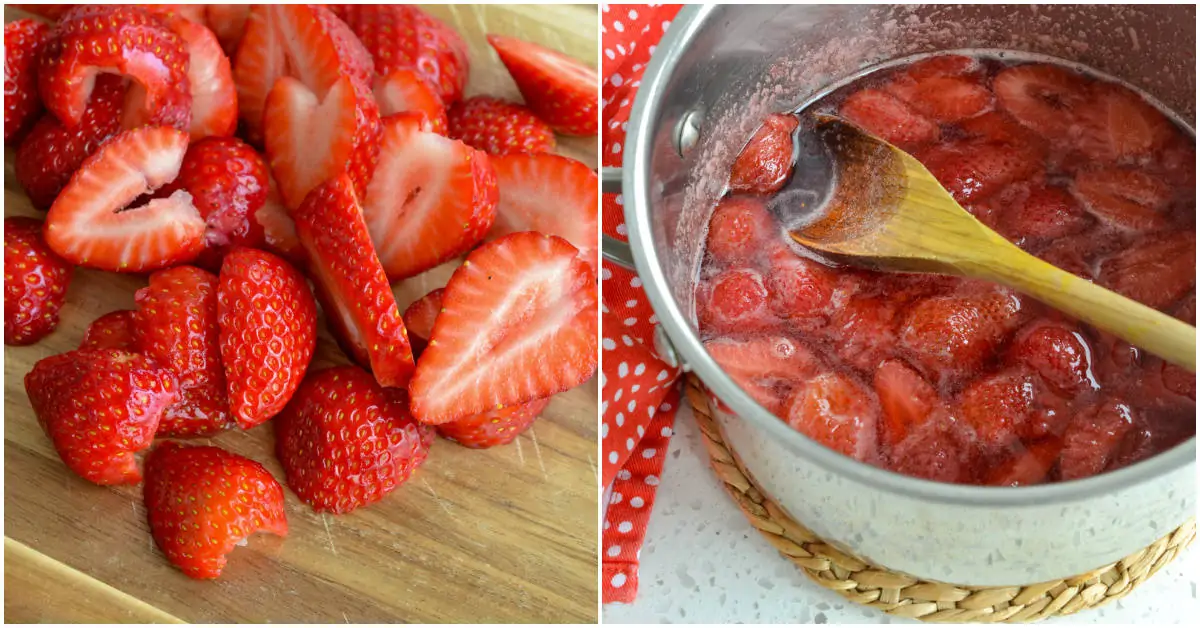 Making homemade strawberry milk is easy to prepare