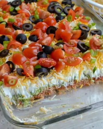 Easy 7 Layer Dip