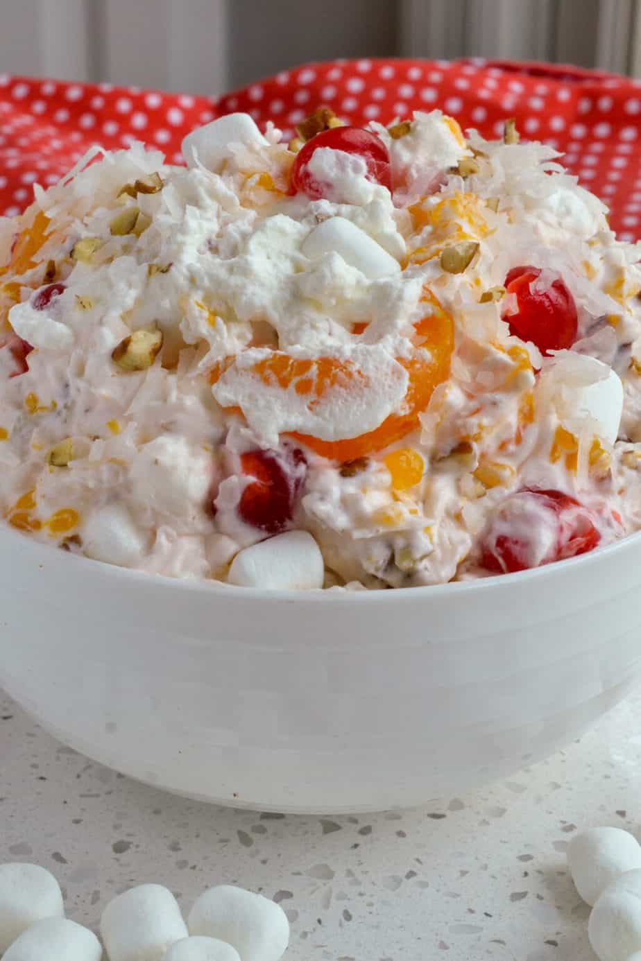 Easy Ambrosia Salad without Cool Whip Small Town Woman