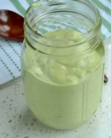 Easy Avocado Ranch Dressing