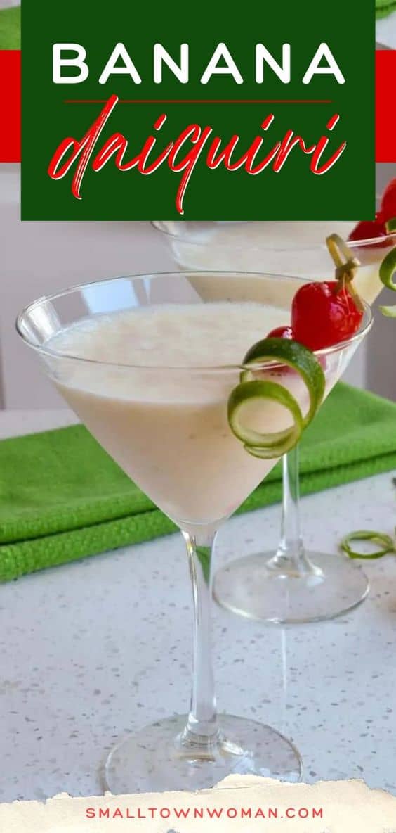 Frozen Banana Daiquiri Small Town Woman