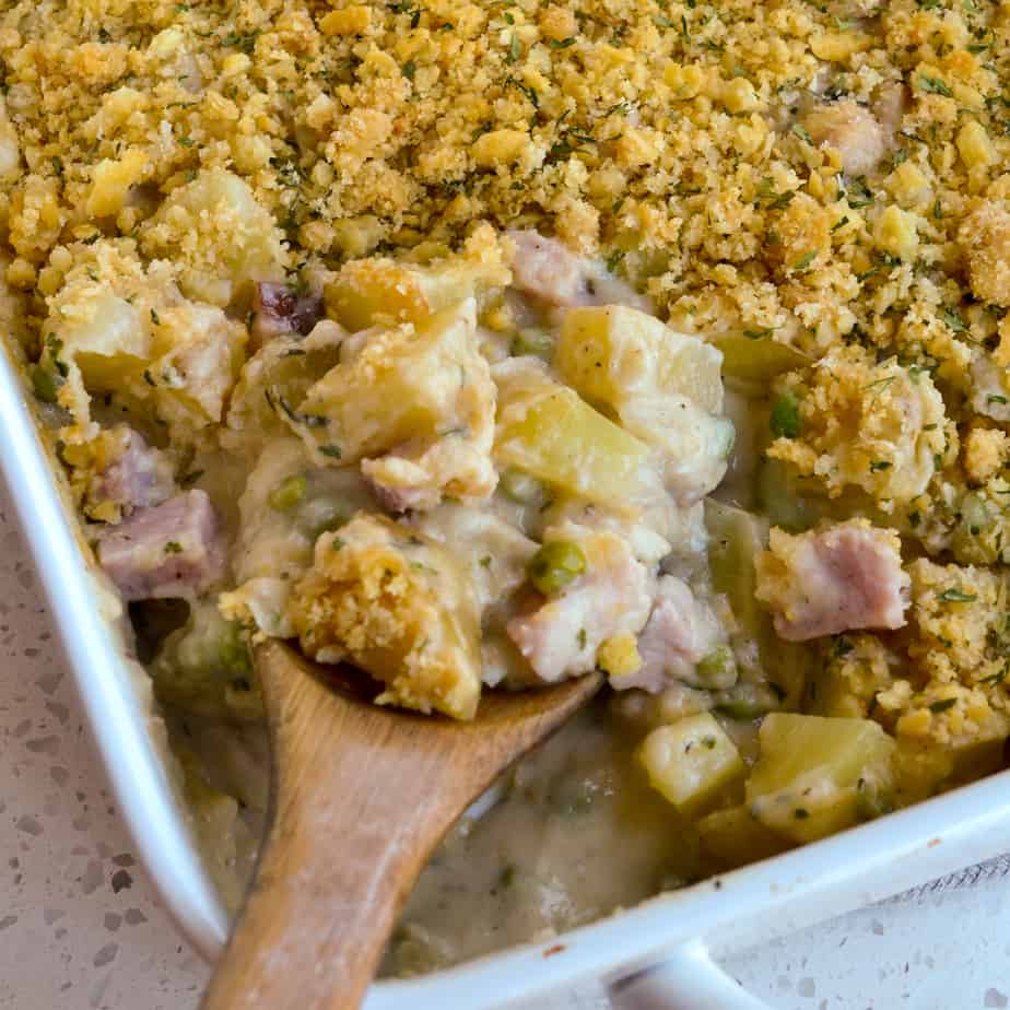 Creamy Ham and Potato Casserole Small Town Woman