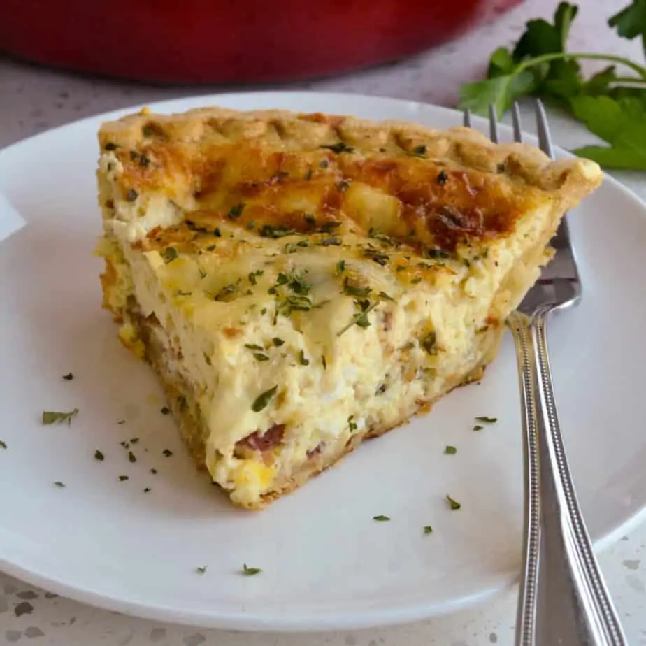 Cheesy Quiche Lorraine