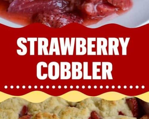 Strawberry Cobbler